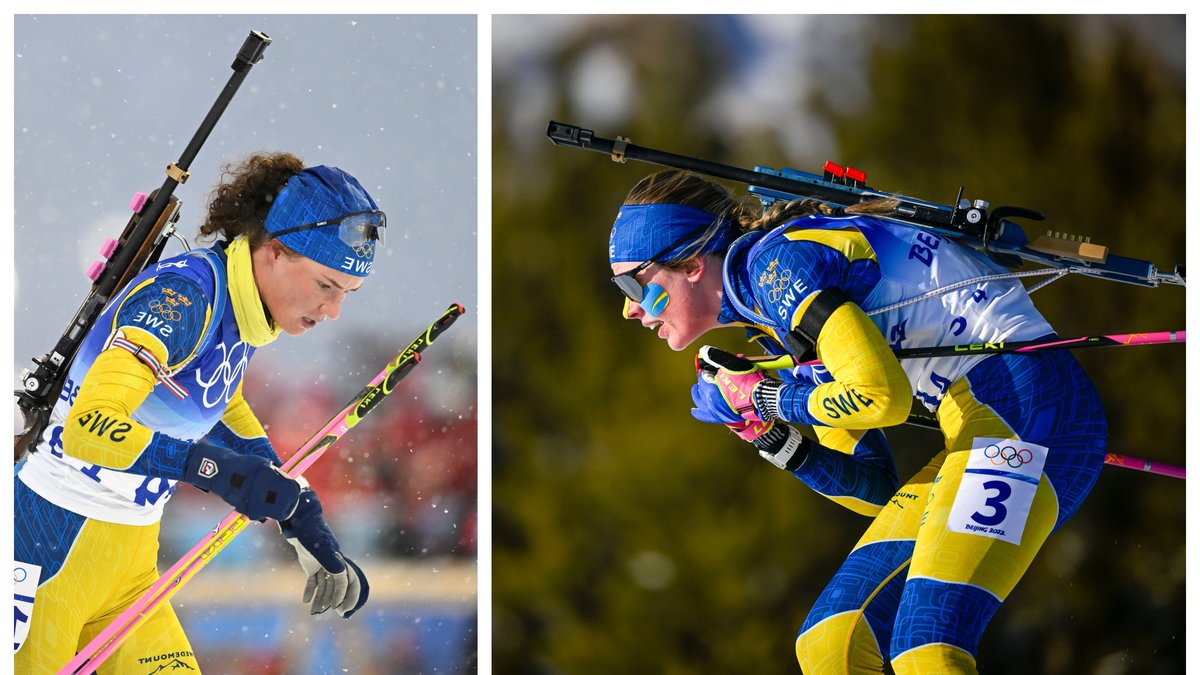Elvira Öberg och Hanna Öberg är historiska efter OS-guldet i skidskyttestafetten.